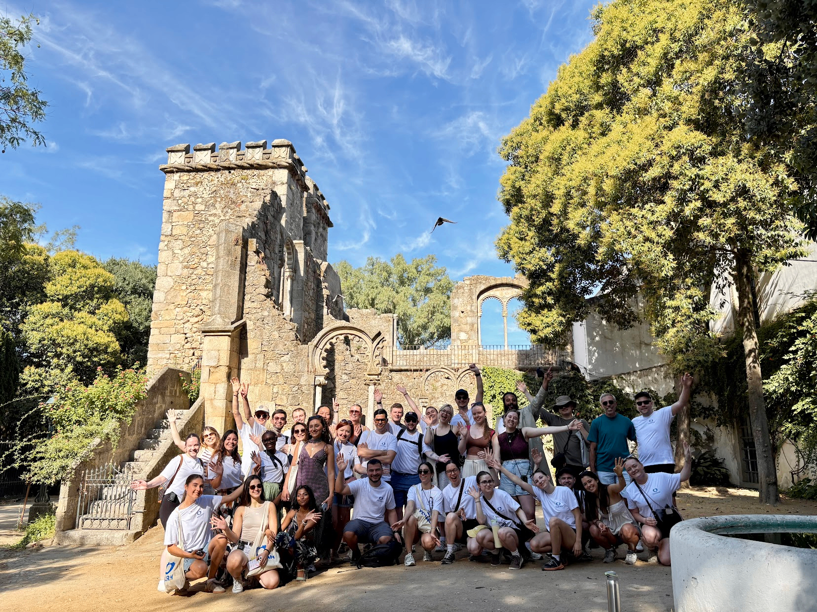 The cgm4all community and allies gathered together outdoors